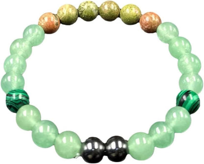 Women Multi-Gemstone Bracelet for Self-Improvement Lucky Gift Perfect for Those Seeking Self