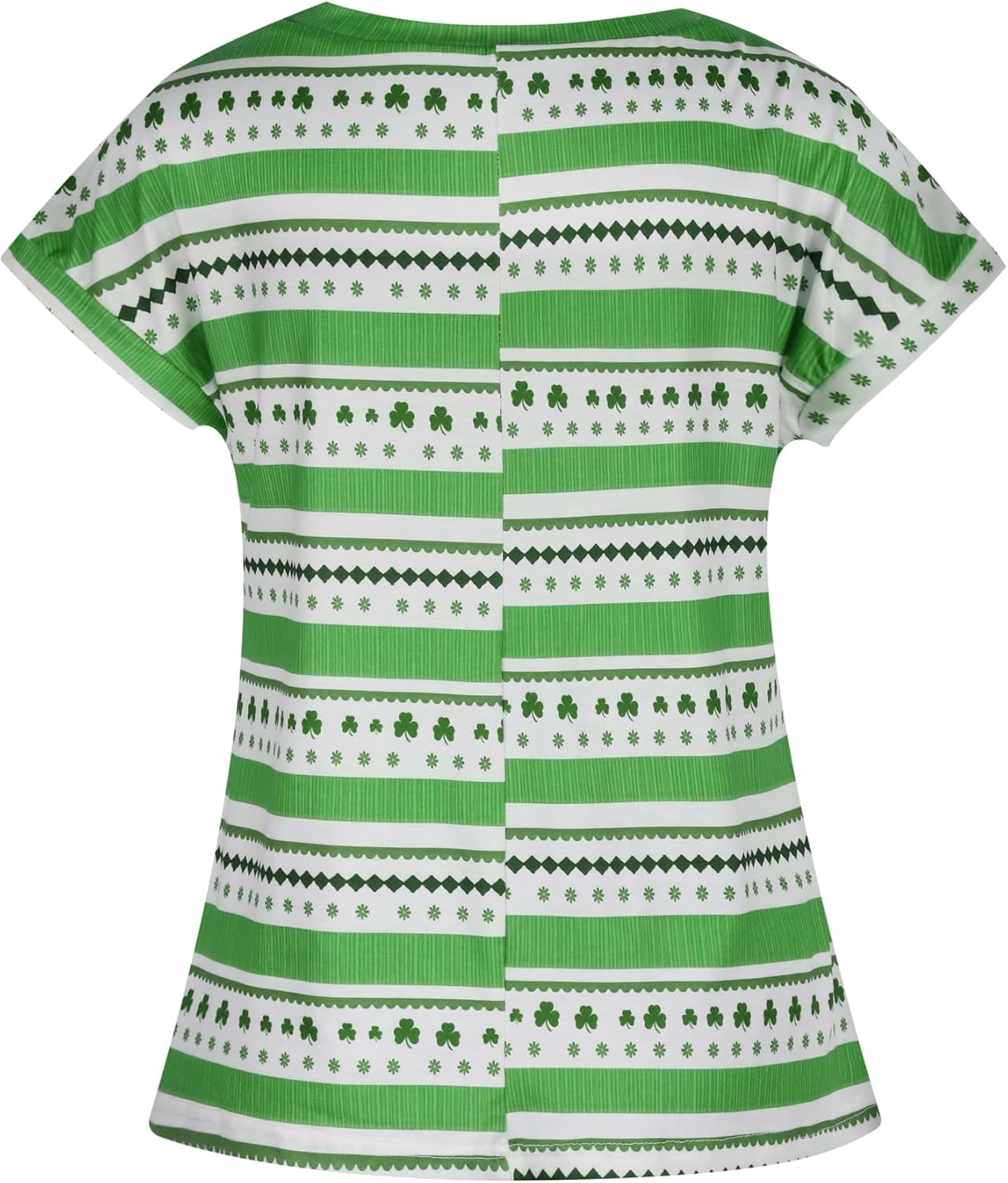 Women's Casual Short Sleeve Shirts Crew Neck Vintage Print Pullover Top Summer Fashion Outfits Clothes
