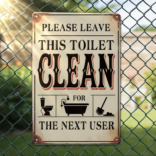 Vintage Metal Signs Retro Wall Art Decor for Office Coffee Restroom