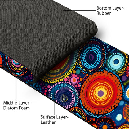 Sinkmat Absorbing Mat. Fast Drying Splash Guard for Kitchen & Bathroom - Non-Slip Water Absorbing Drying Pad Behind Faucet